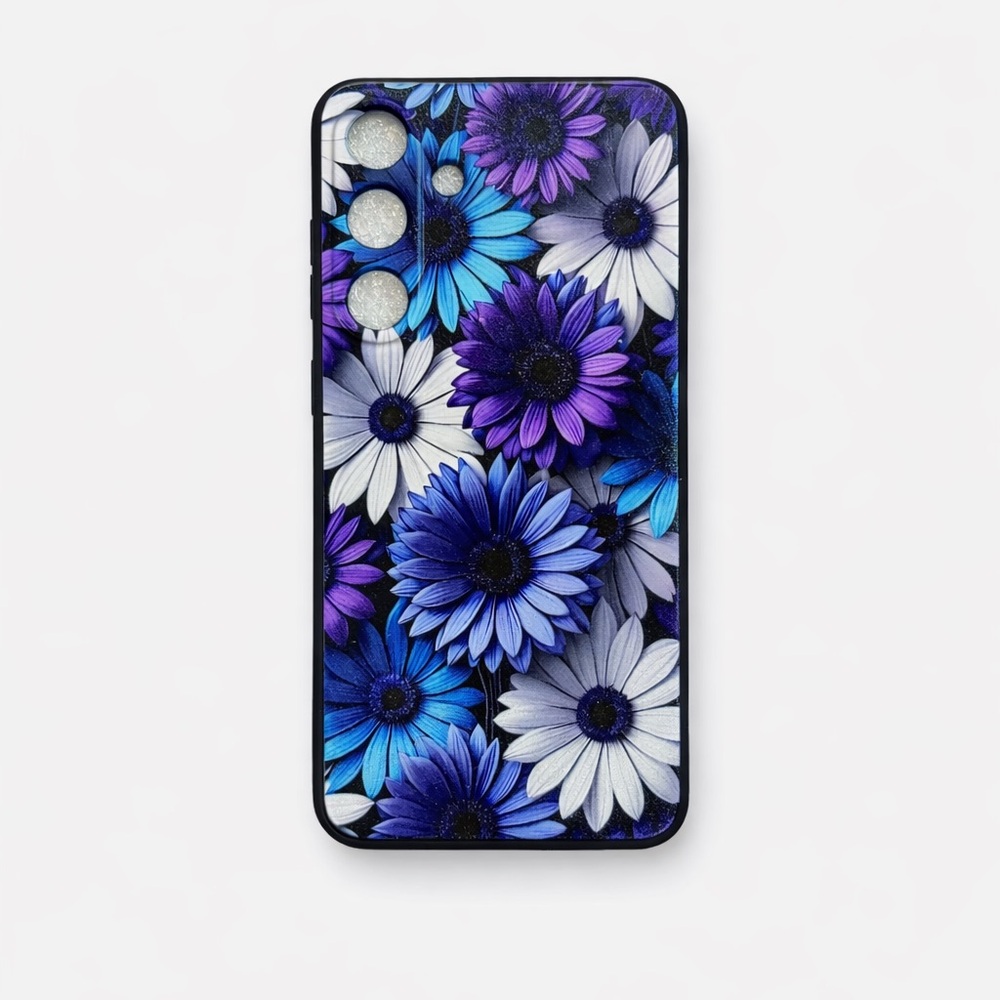 Samsung Galaxy S23 FE Phone Case Floral Purple Daises …